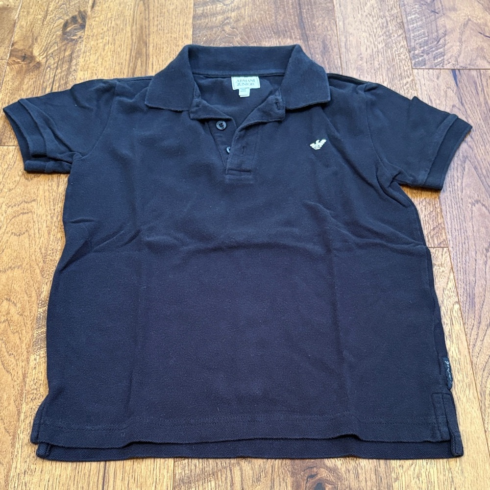 Armani Junior Boy’s Black Polo Size 10A
